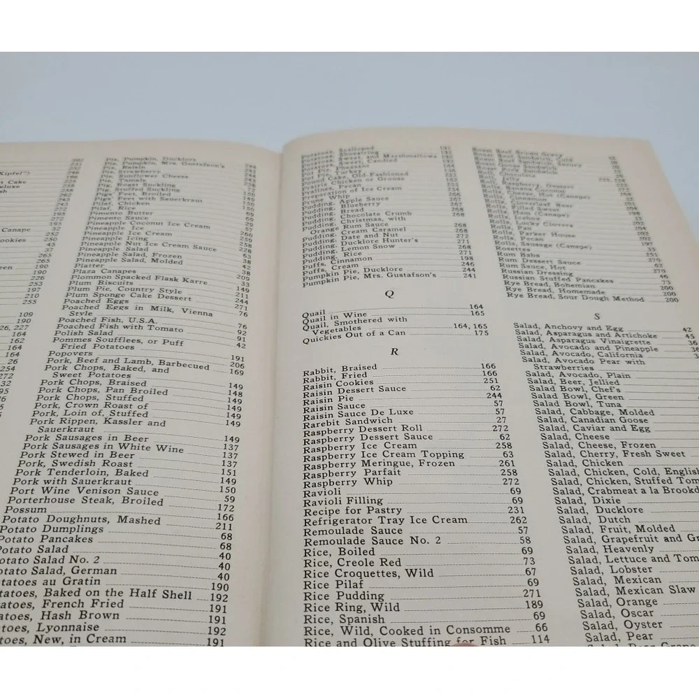 Dwight Eisenhower Copy The New Storz Cook Book Special Deluxe Ed. Storz Brewing‎